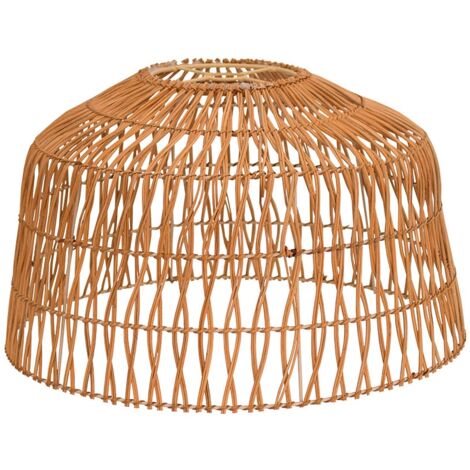 AMALFI ø49x28 cm Lámpara colgante de cable. Fabricada en fibras naturales. Bombilla no incluida