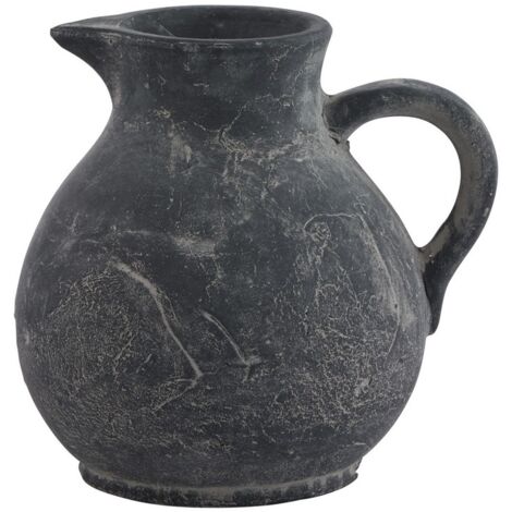 Amalfi Jug Ornament - Ceramic - L22 x W22 x H23 cm - Grey