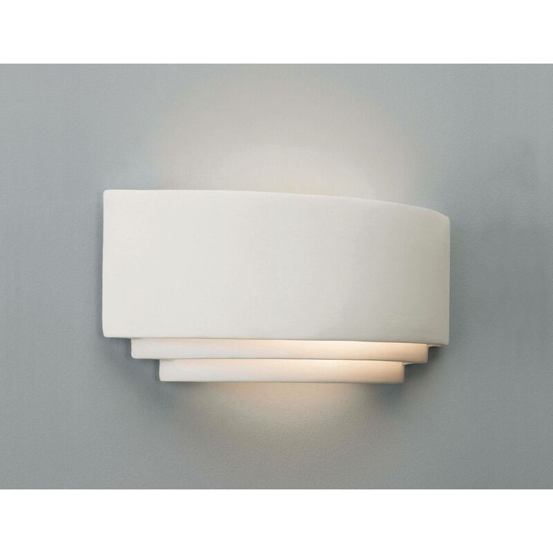 Astro Amalfi 315 - 1 Light Indoor Wall Uplighters Ceramic, E27