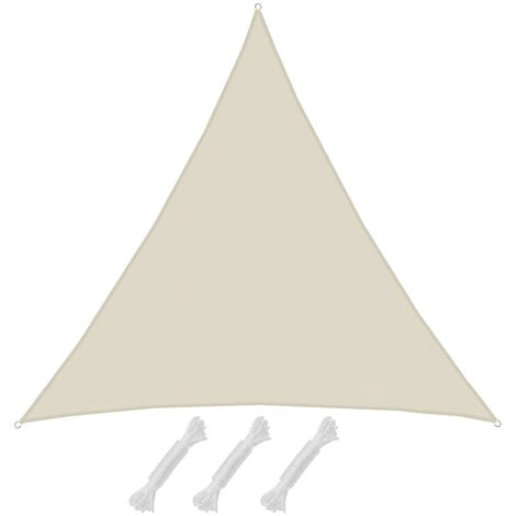 HAIKUS Toldo Vela Triangular 5x5x7,1 m, Vela de Sombra Triángulo