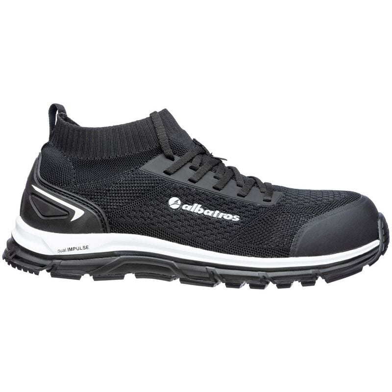 Zapatos de seguridad Albatros Ultimate Impulse Black Low S1P esd hro sra - 40 (eu)