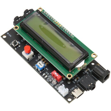 Amateurfunk-Morsecode-Decoder mit LED-Anzeige, tragbarer Morsecode-Übersetzer für Anfänger, 7-12V-Netzteil