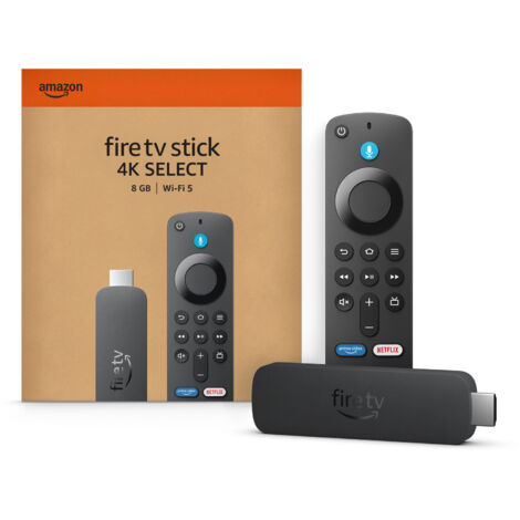Amazon Fire TV Stick 4K Select 4K Ultra HD Fire OS Nero