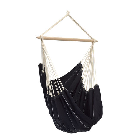 Amazonas Hängesessel Brasil Black , schwarz