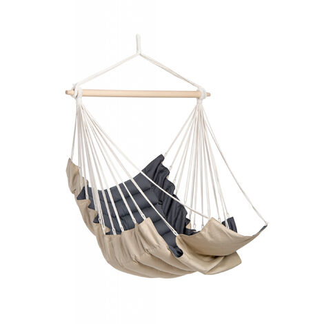 Amazonas Hängesessel California Sand, grau/beige