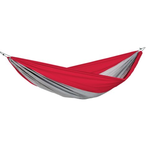Amazonas Silk Traveller XXL, Hängematte, grau/rot