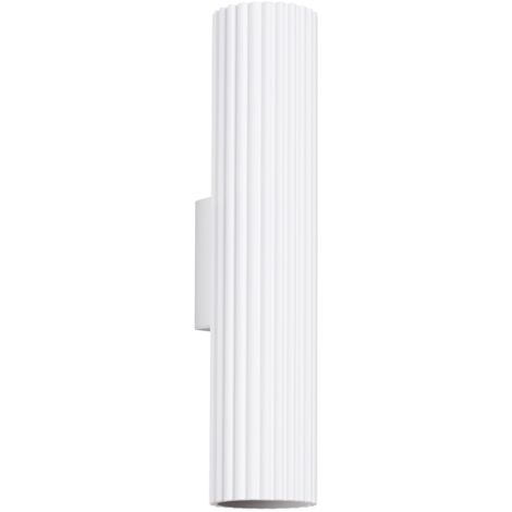 AMBER 2 GU10 BLANC ALU LUMILO AMPOULES MURALES 15.579.39