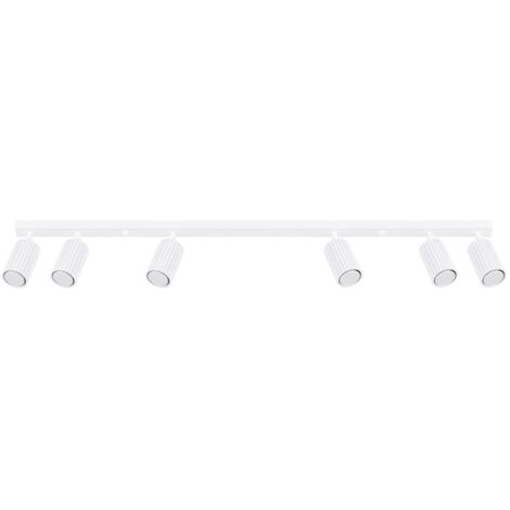 AMBER 6 GU10 WEISSER ALUMINIUM-SPOTLIGHT LUMILO 15.579.47
