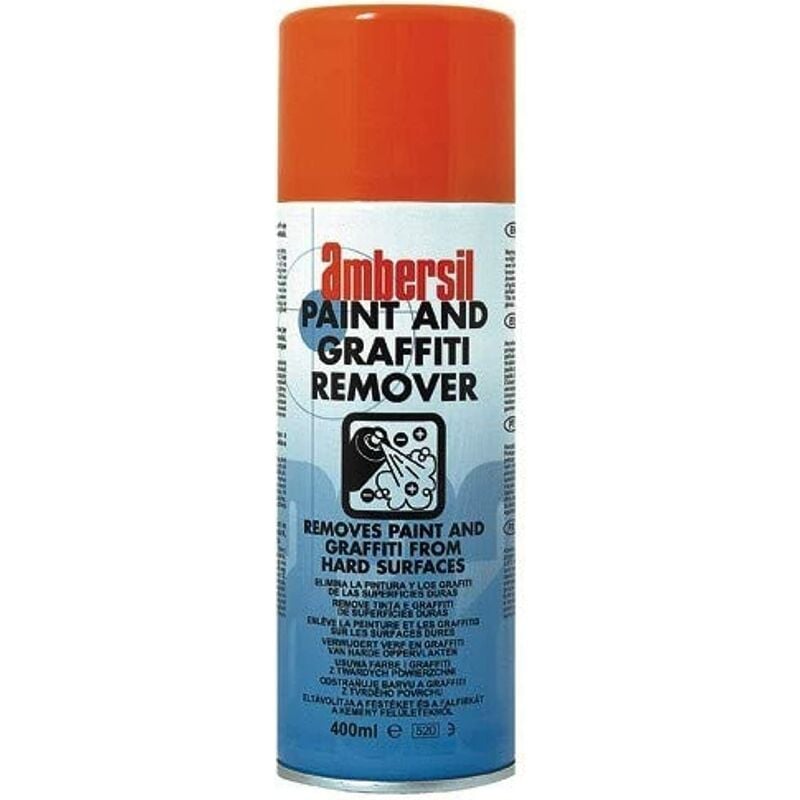 Ambersil Paint & Graffiti Remover 400ml Powerful Cleaner Removes Most Paint Type