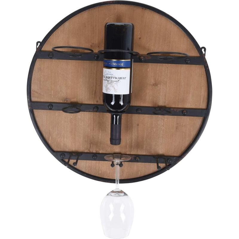 

Botellero para 3 botellas 50 cm - Negro - Ambiance
