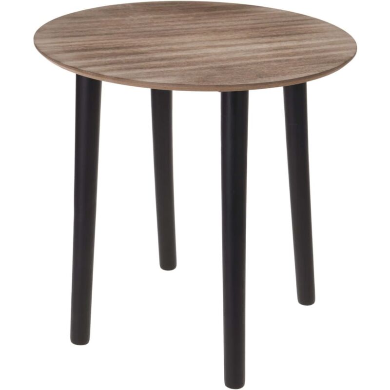 

Mesa auxiliar de MDF 40x40 cm - Marrón - Ambiance