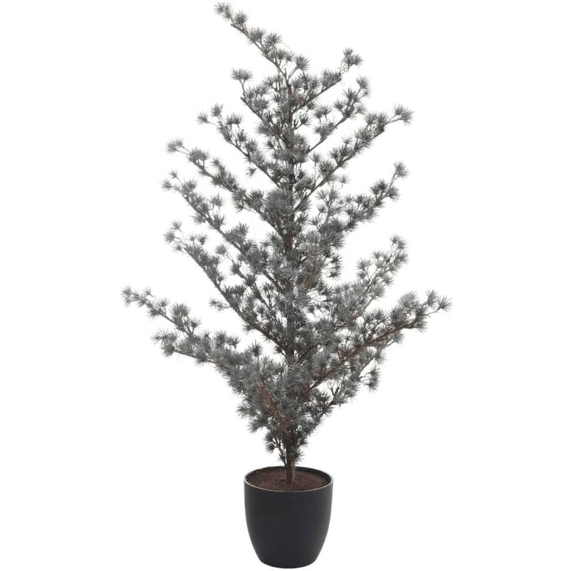

Árbol de Navidad artificial en maceta con 136 LEDs 125 cm - Rojo - Ambiance