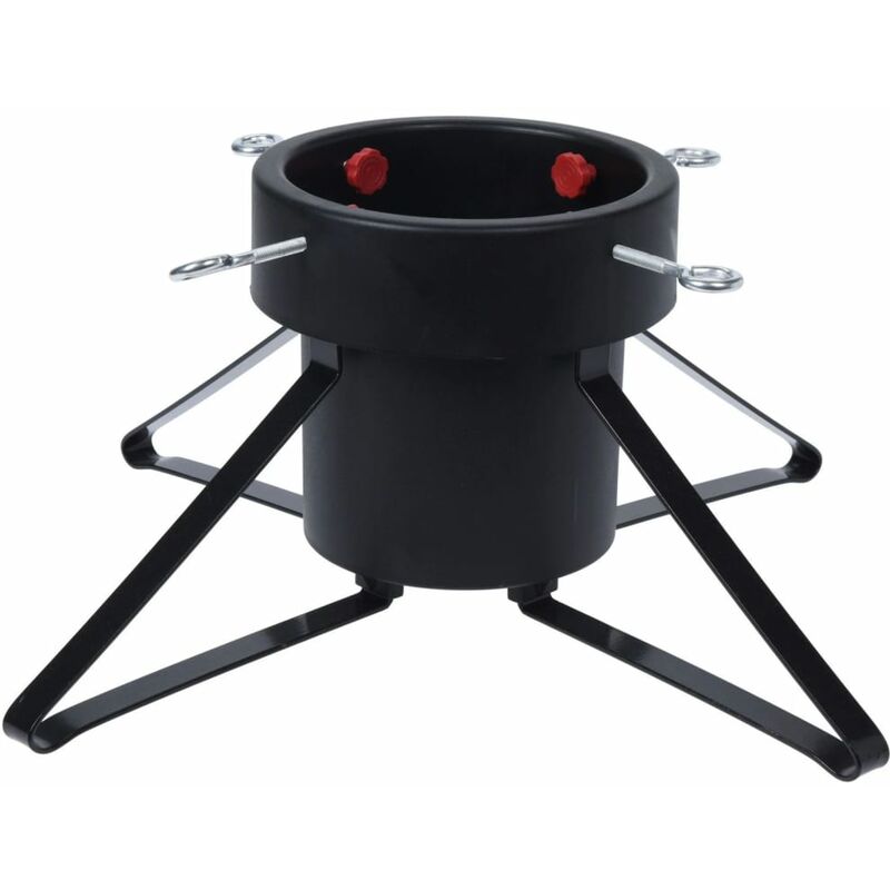 

Soporte de árbol de Navidad negro 2,1 m - Negro - Ambiance