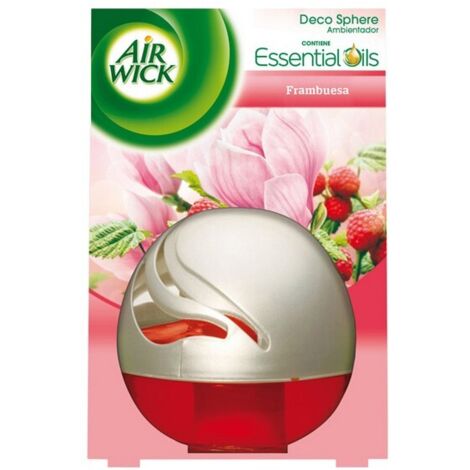 AMBIENTADOR AIR WICK DECO SPHERE FRAMBUESA 75