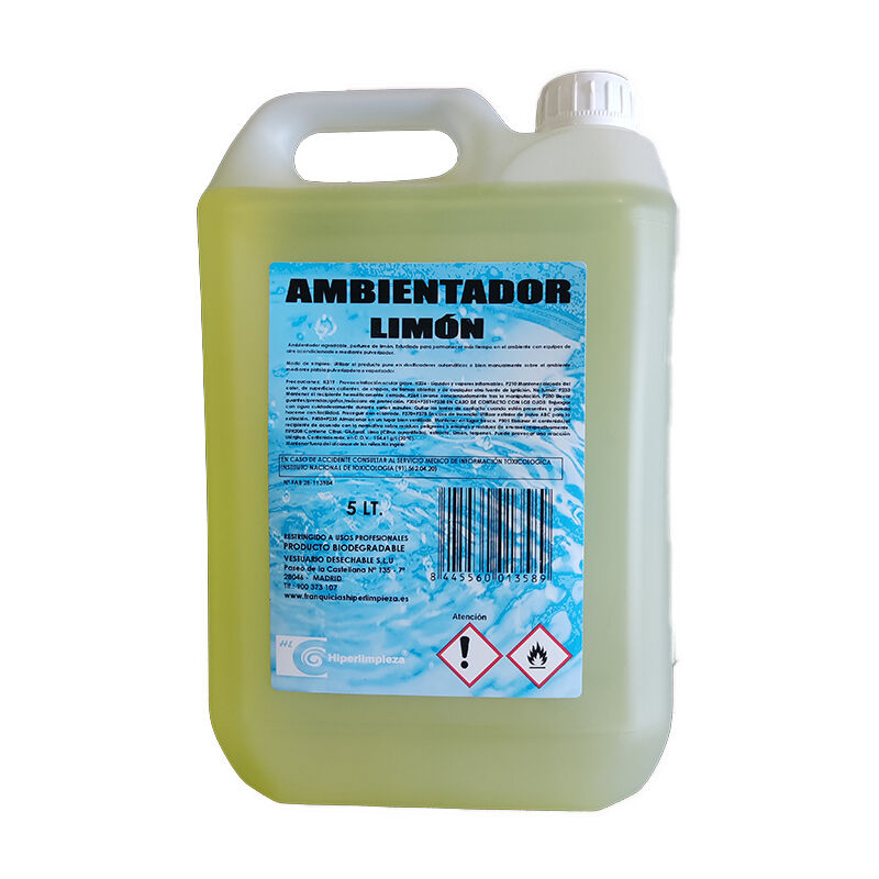 

Hiperlimpieza - Ambientador aroma limón 5L