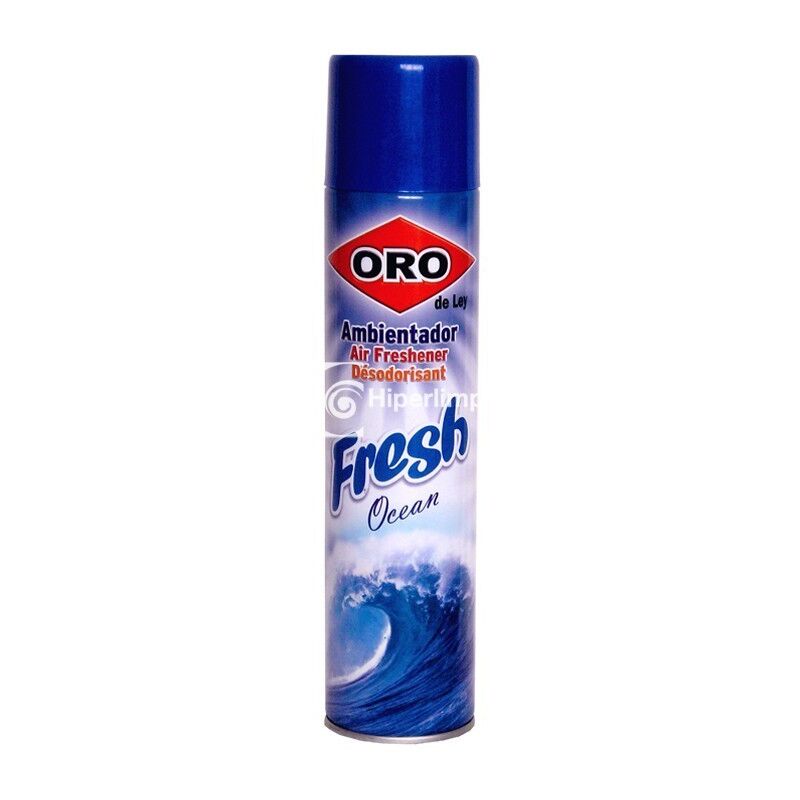 

Hiperlimpieza - Ambientador en aerosol fresh ocean 405 ml