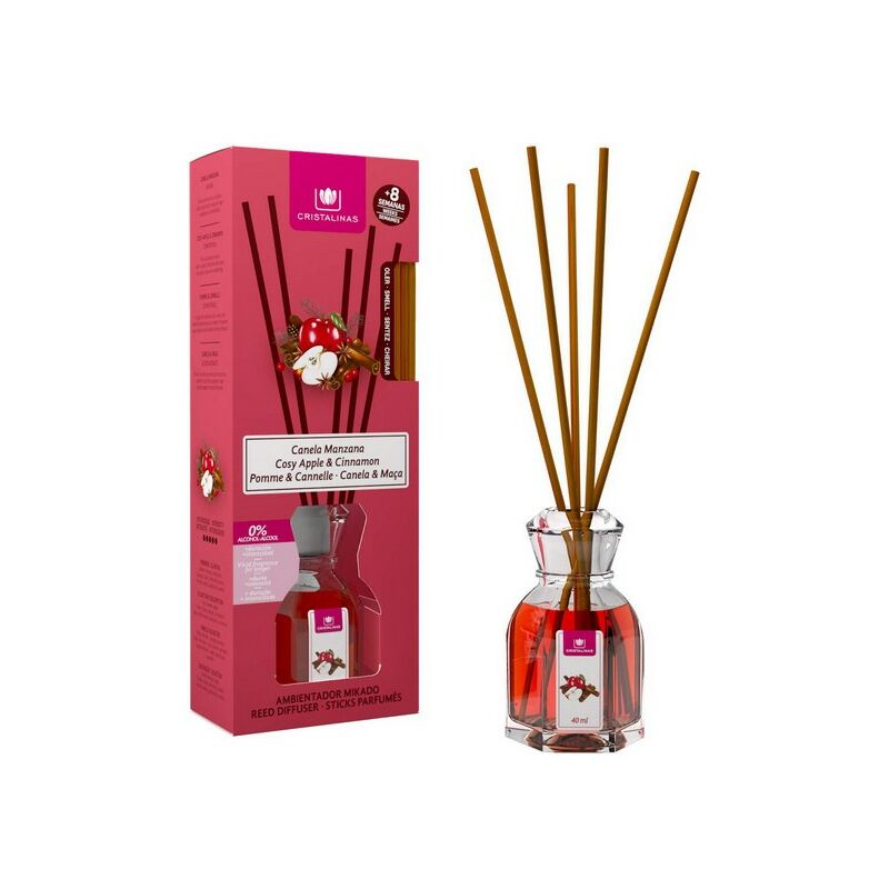 

Ambientador Mikado Cristalinas Manzana Canela (40 ml)
