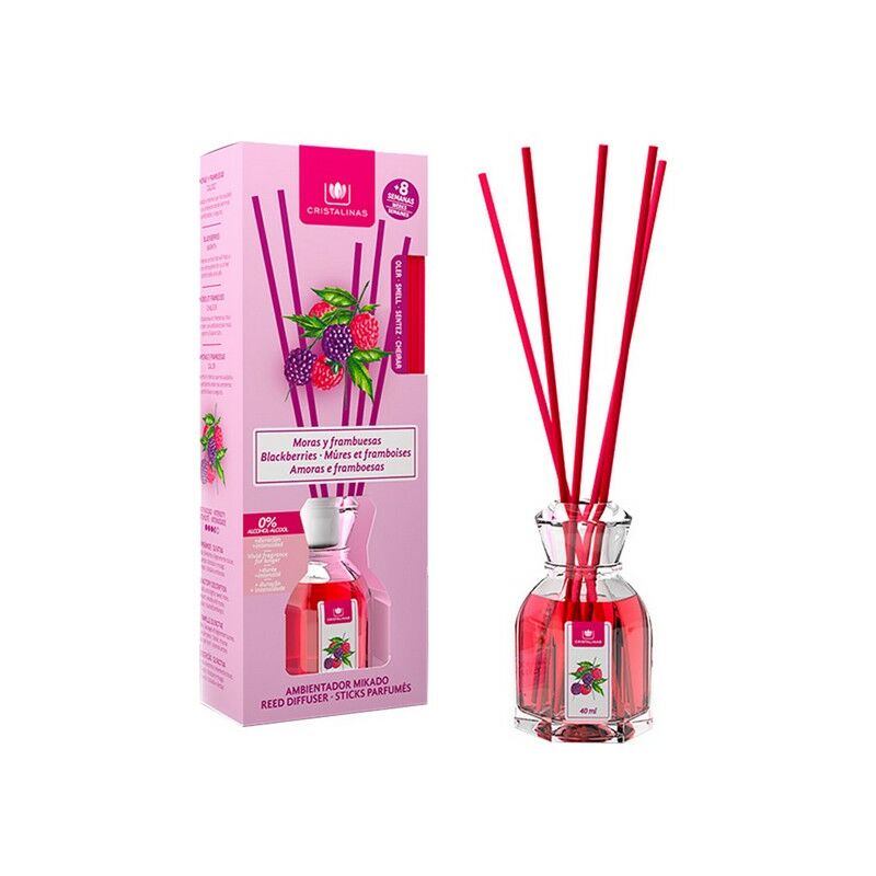 

Ambientador mikado cristalinas mora frambuesa (40 ml) - Rogal