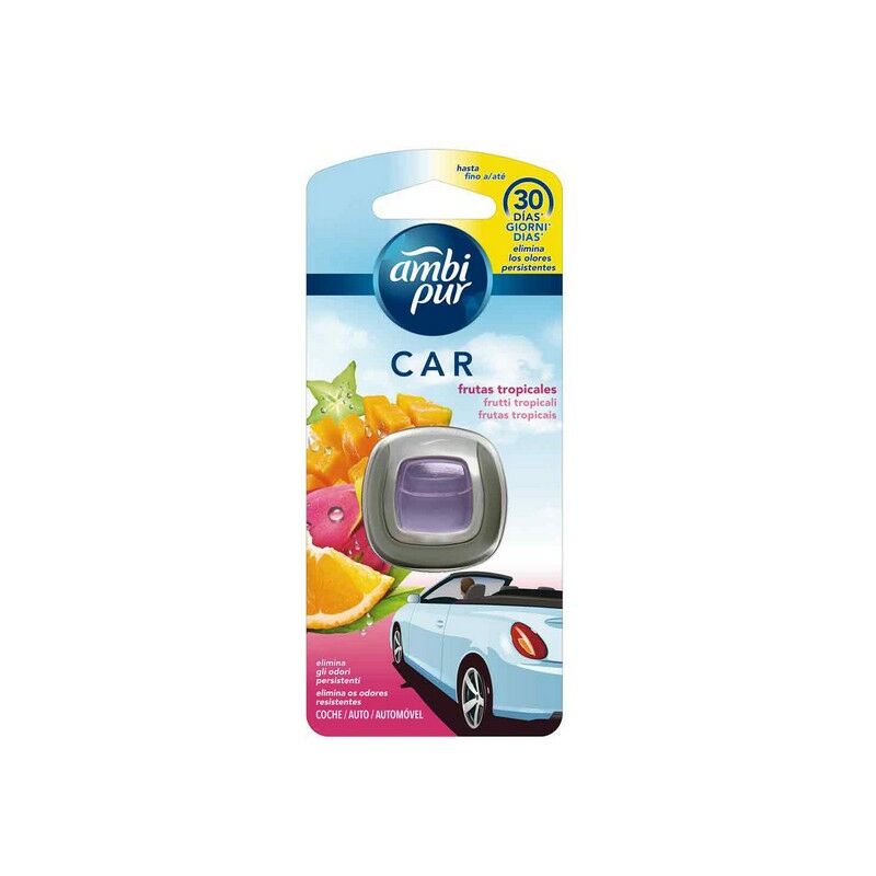 

Ambientador para Coche Frutti Tropicali Ambi Pur (30 Días)