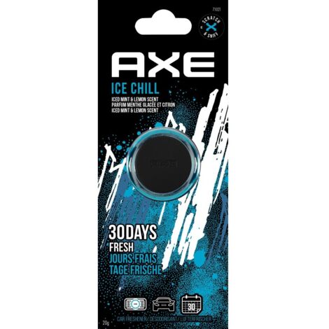 Ambientador rejilla auto mini aroma axe ice chill
