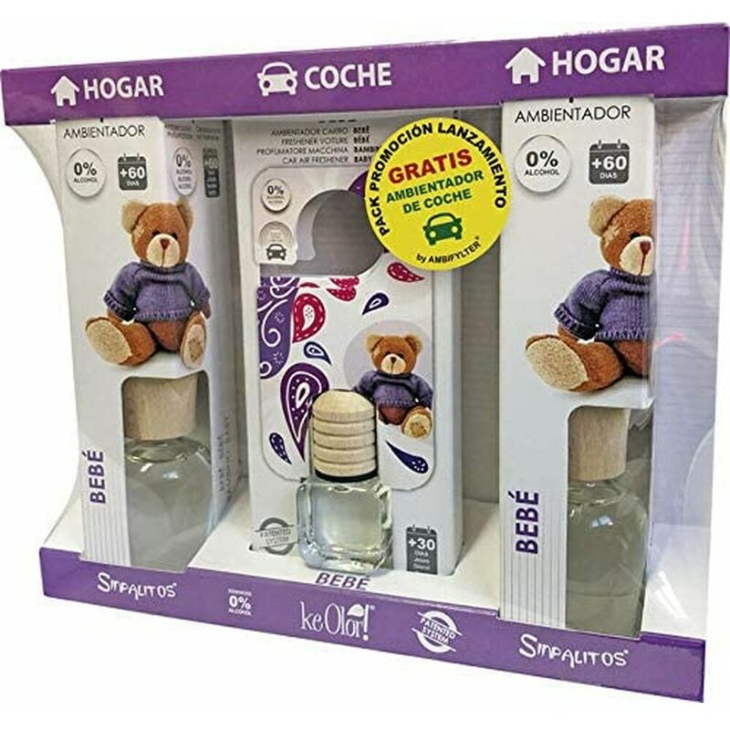 

Ambientador Sinpalitos Bebé Pack (3 pcs)