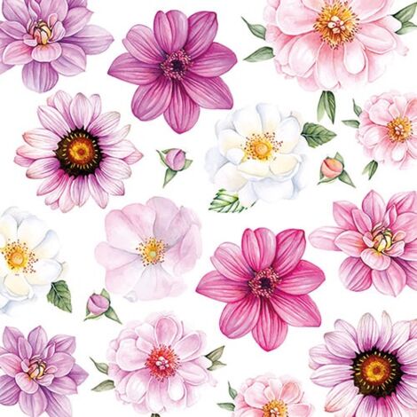 AMBIENTE - SERV. DE TABLE 33CM (20) GLOIRE D'ETE FSC Mix