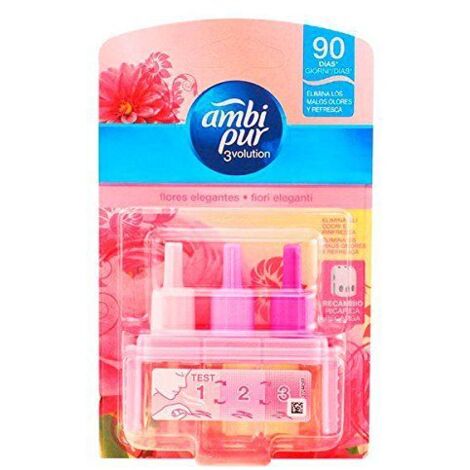 AMBIPUR 3Volution Elegant Flowers Electric Air Freshener Refill - 21 ml