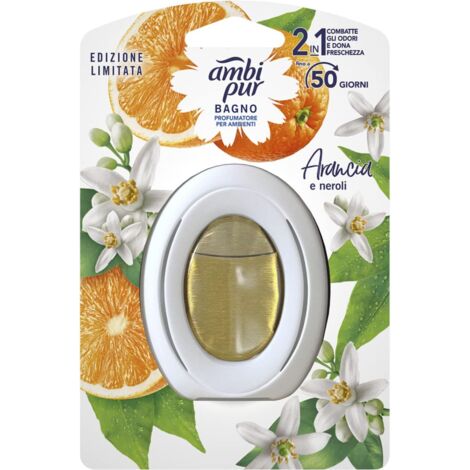 AMBIPUR DEODORANTE PER BAGNO ASSORBIODORI ARANCIA E NEROLI