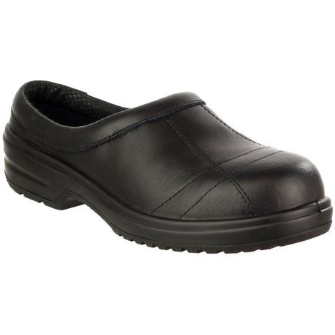 ladies steel toe cap clogs