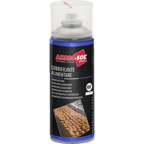Ambro-Sol L053 Lubrificante Alimentare Spray, Multicolore, 400 ml