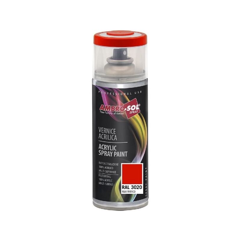 

Ambro-Sol Spray 400 Pintura Acrilica 3020 Rojo Trafico