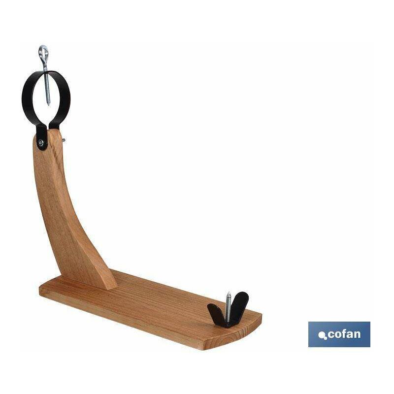 

Cofan Jamonero Reserva Gondola Madera+Hierro Aro Cerrado