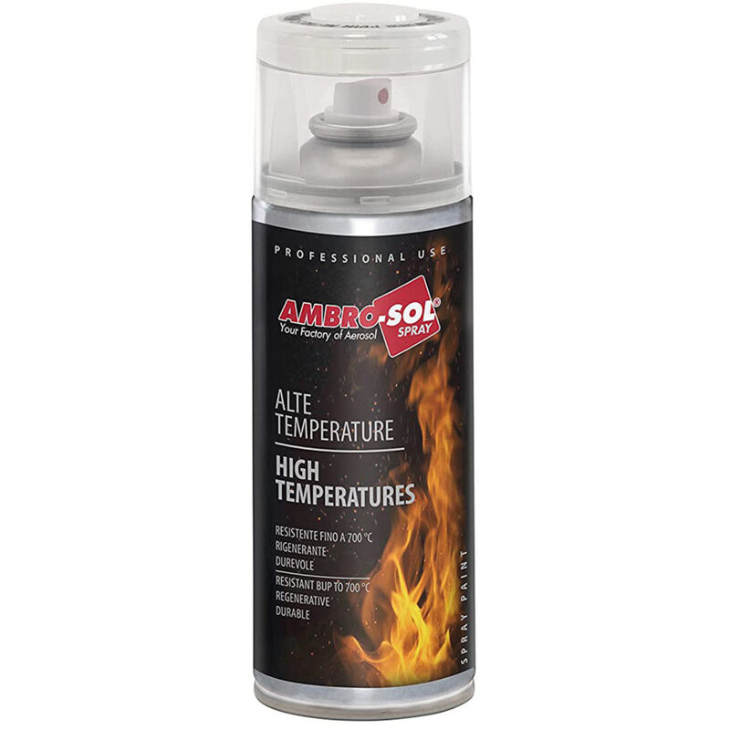 Vernice Alte Temperature 400ml Trasparente Spray