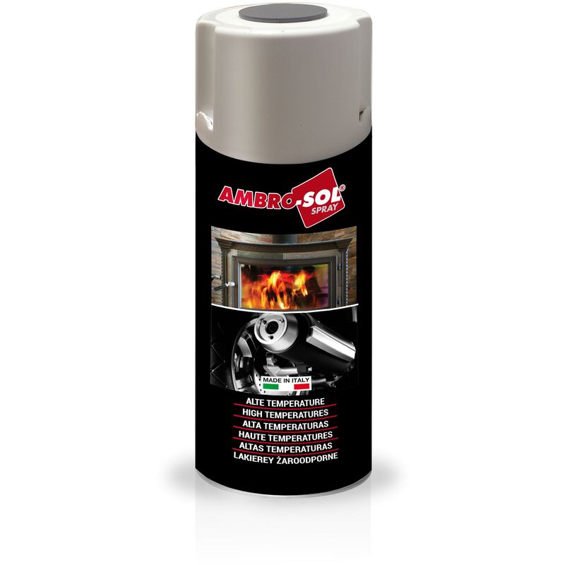 Ambro sol Smalto Alte Temperature Bomboletta Spray Alta Temperatura...