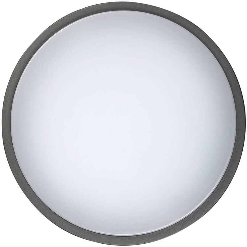 Image of Amburgo esterna lampada da parete della luce antracite, bianco con eingebaueter led 12W 900LM 4000K IP44