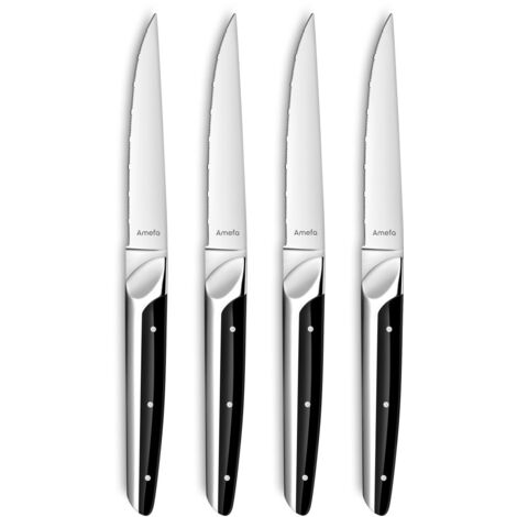 AMEFA EMPEROR COFFRET MAGNET 4 COUTEAUX STEAK 2540AAMB02BR4