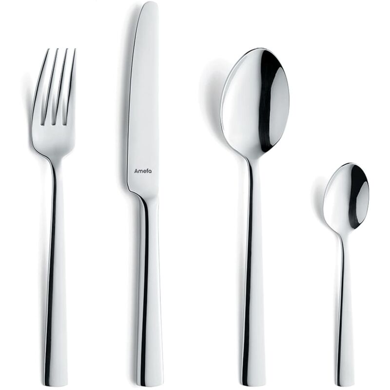 

Juego de cubiertos de 16 piezas Moderno - Plateado - Amefa