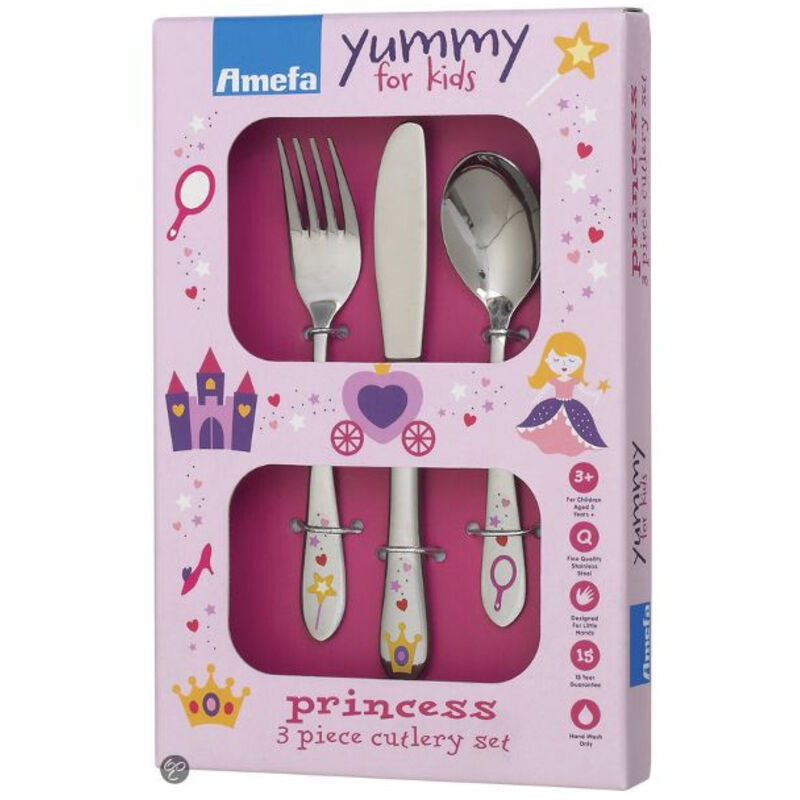Kinderbesteck-set Aus 3 Teilen - Prinzessin - Amefa