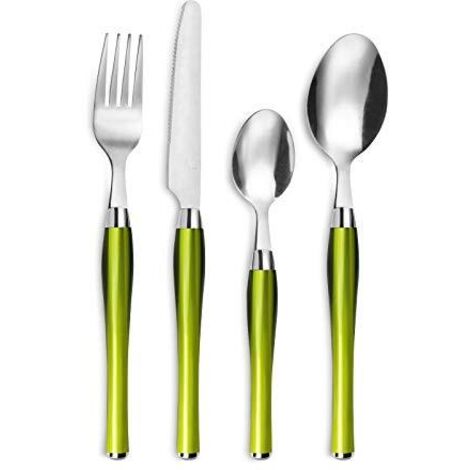 Amefa Purity - Cesto filo 24 pezzi, colore: Verde