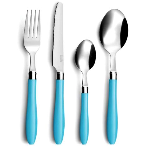 Amefa Reglisse posate, acciaio inox, 16 Pezzi 8x6x27 cm Turchesee