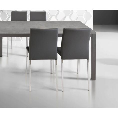 AMELIA - sedia moderna in ecopelle
