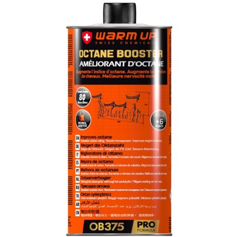 Améliorant d'octane Octane Booster Warm Up OB375