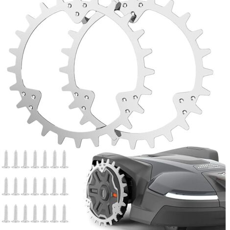 Amélioration de traction pour robots-tondeuses, dents de roue, compatible avec les robots-tondeuses HUSQVANA Automower 305 (à partir de l'année de fabrication 2016)/310/315, taille de