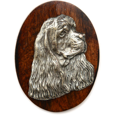 American Cocker Spaniel - Showbrosche, Startnummernclip, Hundeabzeichen von Art-Dog