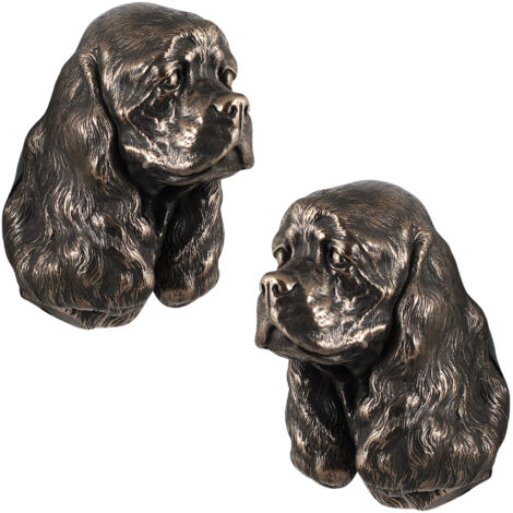 American Cocker Spaniel - statuetta di cane, busto appeso, decorazione unica per un amante dei cani di Art-Dog