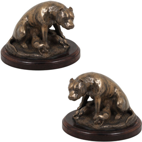American Staffordshire Terrier, Amstaff, Amstaf I - estatuilla de perro, figura de oficina, trofeo para una exposición de perros de Art-Dog