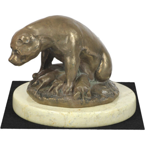 American Staffordshire Terrier, Amstaff, Amstaf I - estatuilla de perro, figura de silueta de perro, trofeo para una exposición canina de la marca Art-Dog