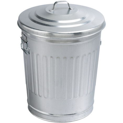Amerikanischer mülleimer aus verzinktem stahl, 30 l - Guillouard - 080340