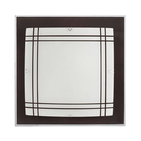 amet wengue lampada da soffitto 2xe27 (32x32x6)