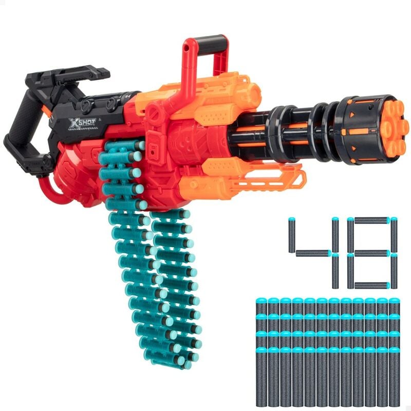 

Ametralladora con munición crusher excel x-shot